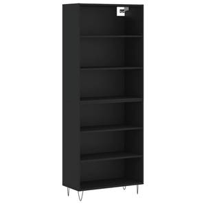 Highboard DE1230 Schwarz - Holzwerkstoff - 33 x 180 x 70 cm