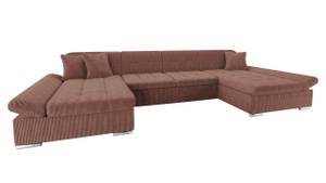 Ecksofa Alia Cord Rosé