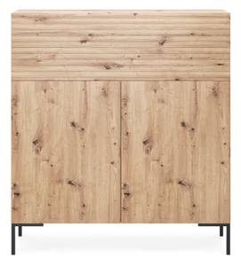 LAMMELO  Kommode hoch Braun - Massivholz - 92 x 104 x 38 cm