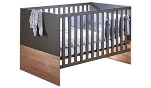 Babymöbel-Komplettset Cloe 3-tlg. Braun - Grau - Holzwerkstoff - Kunststoff