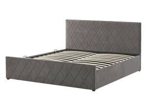 Doppelbett ROCHEFORT Grau - Breite: 150 cm