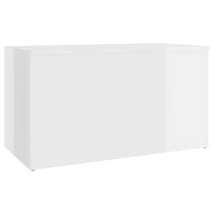 Coffre de rangement 3007984 Blanc brillant