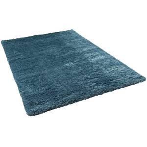 Hochflor Langflor Shaggy Teppich Luxury Hellblau - 200 x 200 cm