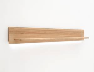 Wohnwand Samir 21 (4-teilig) mit LED Braun - Holzart/Dekor - Holz teilmassiv - 320 x 208 x 46 cm