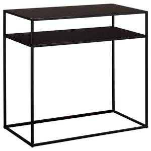 Table console GONZALO Noir - Métal - 80 x 77 x 40 cm