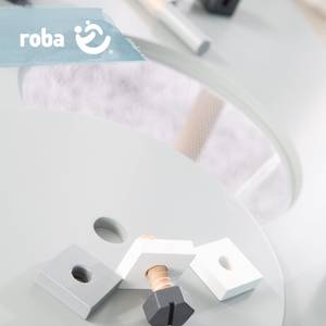 Sitzgruppe mit Netz Roba Basic Grau / Buche