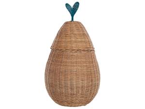 Korb VAGSOY Beige - Blau - Grün - Rattan - 40 x 77 x 40 cm