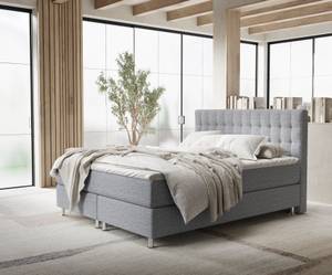 Boxspringbett Sorrento Grau - Breite: 180 cm