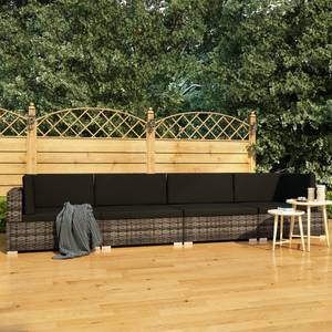 Gartensitzgruppe K5320(4-tlg) Grau - Massivholz - 54 x 70 x 280 cm