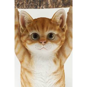 Beistelltisch Animal Ms Cat Orange - Kunststoff - Stein - 35 x 52 x 33 cm