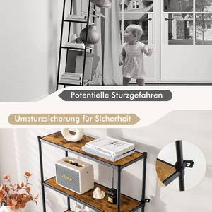 Lagerregal mit Flexibler Montage Braun - Holzwerkstoff - 29 x 154 x 80 cm