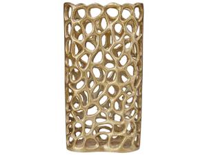 Dekovase SANCHI Gold - Metall - 17 x 33 x 8 cm