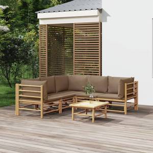 Garten-Lounge-Set 3028491-20 (6-teilig) Braun - Taupe