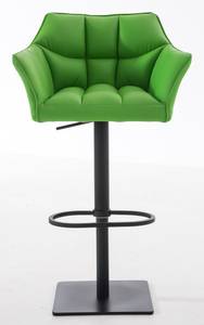 Tabouret de bar Damaso Lot de 2 Vert - Noir