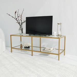 Fernsehschrank Dklaasse Gold - Glas - 40 x 45 x 130 cm