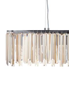 Lampe suspension MANDEO Argenté - Verre - 68 x 120 x 14 cm