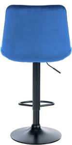 Tabouret de bar Toni Lot de 2 Bleu