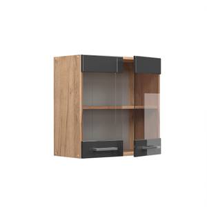 Hängeschrank R-Line 60cm Anthrazit Hoc Anthrazit - Braun