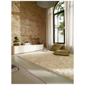 Teppich ESPRIT Cool Glamour Weiß - Kunststoff - 170 x 1 x 240 cm