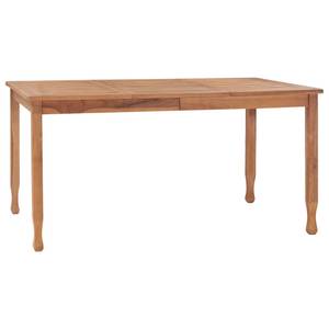 Garten-Essgruppe (7-teilig) 3060029 Braun - Massivholz - Holzart/Dekor - 90 x 75 x 150 cm