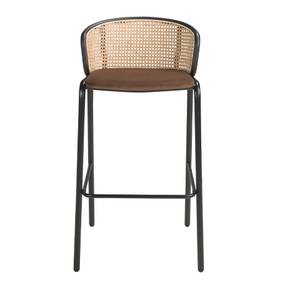 Tabouret 4128 Marron - Textile - 51 x 95 x 50 cm