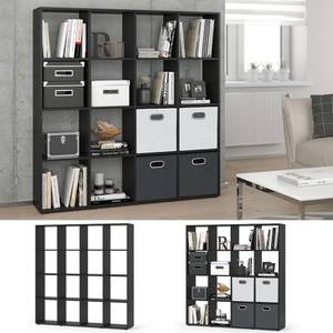 Meuble de rangement cube Karree 30157 Noir