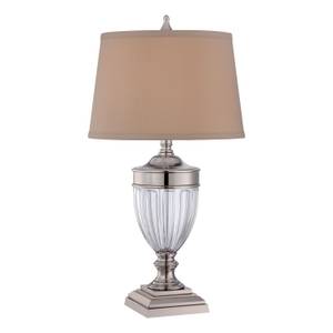 Tischleuchte GOBLET Beige - Graumetallic - Silber