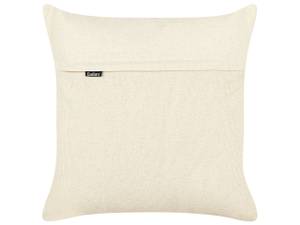 Kissen 2er Set TATSOI Beige - Naturfaser - 45 x 45 x 10 cm