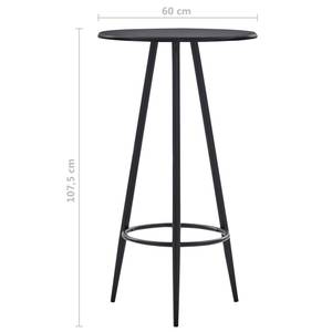 Table de bar 299645 Noir