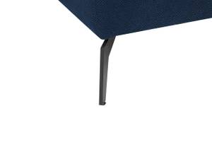 Chaise longue CHARMES Noir - Bleu - Bleu marine