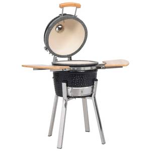 Barbecue fumoir barbecues fumoir Noir - Céramique - Métal - 38 x 81 x 38 cm