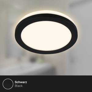 LED Einbauleuchten, 3er-Set, schwarz Schwarz