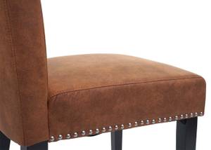 Esszimmerstuhl Chesterfield II (2er-Set) Braun