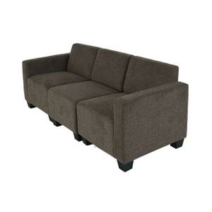 Modular 3-Sitzer Sofa Moncalieri Braun