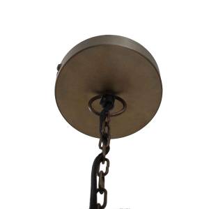 Lampe suspendue Fortune Marron - Métal - 45 x 57 x 45 cm