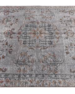 Tapis Ultra Vintage CCXXVIII Gris - Textile - 150 x 1 x 282 cm