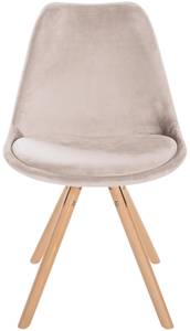 Chaise de salle à manger Sofia Lot de 4 Beige