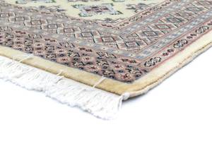 Pakistan Teppich - 185 x 127 cm - beige Beige - Kunststoff - 127 x 1 x 185 cm