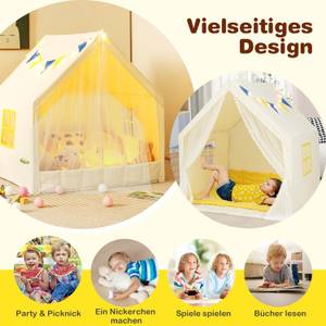 Kinderzelt TP10144 Beige - Kunststoff - 105 x 125 x 122 cm