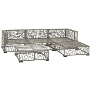 Mobilier de jardin Gris - Polyrotin - 74 x 26 x 74 cm