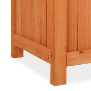 Holz Rankkasten orangebraun Braun - Holzwerkstoff - 60 x 105 x 28 cm