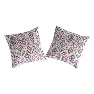 2 Taies d'oreiler en coton  ZEYA A Mauve - Textile - 65 x 65 x 65 cm