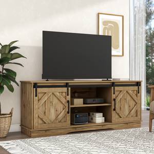 Buffet TV Astraios Ⅳ Noir - Marron - Bois