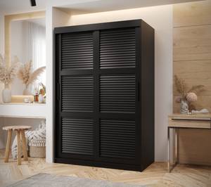 SCHWEBETÜRENSCHRANK ZALUZJA Breite: 120 cm - Schwarz