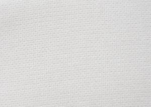 Esszimmer-Set L13 (3-teilig) Weiß - Metall - Textil - 133 x 77 x 56 cm
