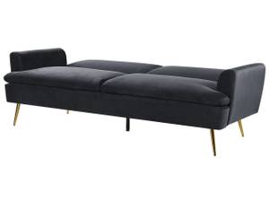 Schlafsofa VETTRE Schwarz - Gold