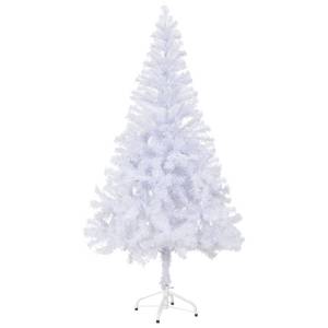 Arbre de noël artificiel Blanc - Métal - Matière plastique - 65 x 120 x 65 cm