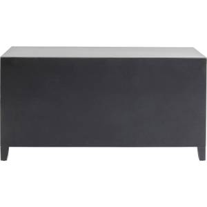 Buffet Luxury Push Gris - Verre - 141 x 77 x 45 cm