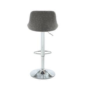 Lot de 2 tabourets de bar MATT Gris