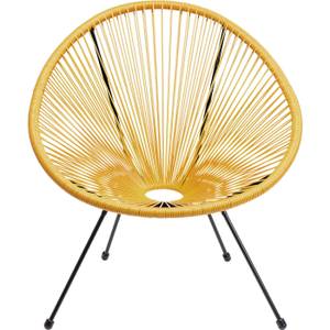 Fauteuil de jardin Acapulco Jaune